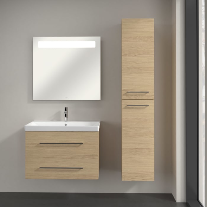 Villeroy & Boch Avento Hochschrank 34,6 x 176 cm, 2 Türen Anschlag rechts