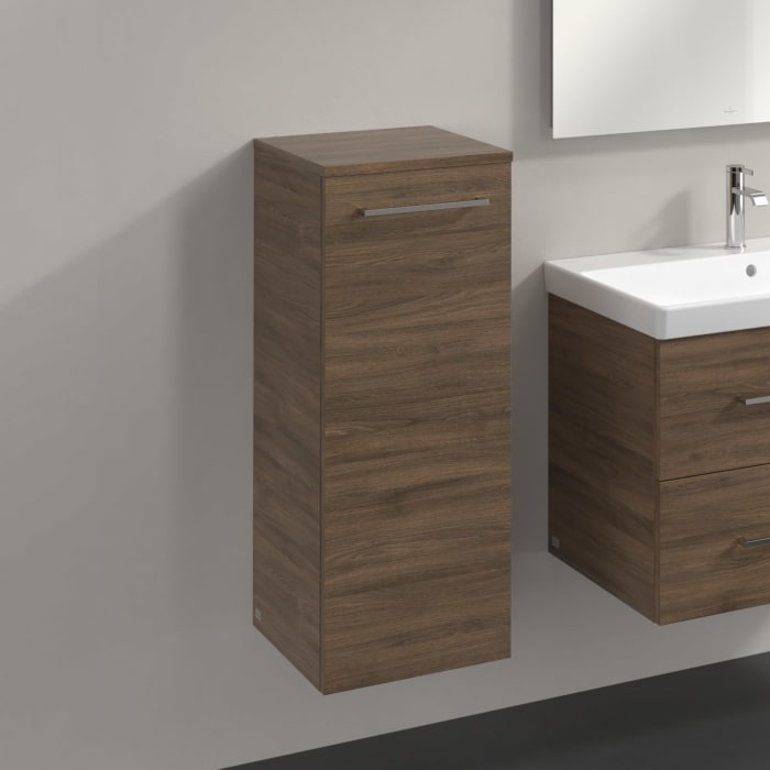 Villeroy & Boch Avento Seitenschrank 34,7 x 88,8 cm, 1 Tür Anschlag links