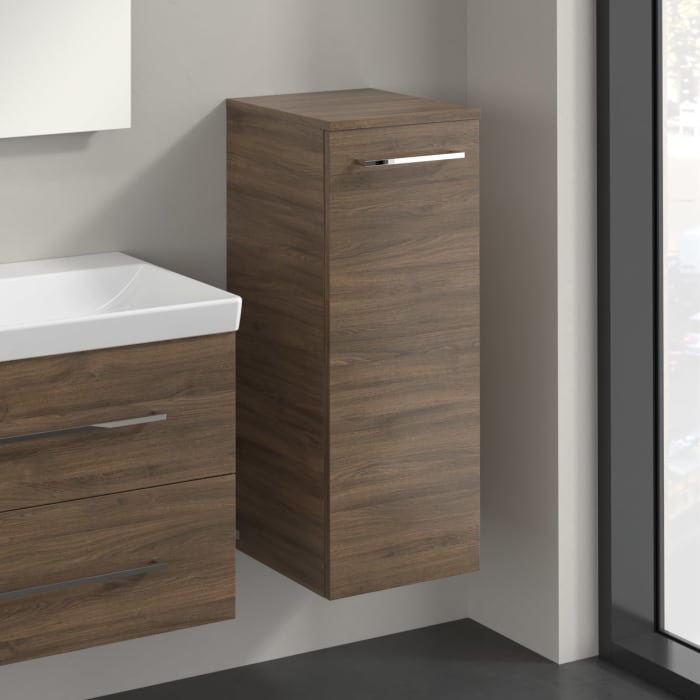Villeroy & Boch Avento Seitenschrank 34,7 x 88,8 cm, 1 Tür Anschlag rechts
