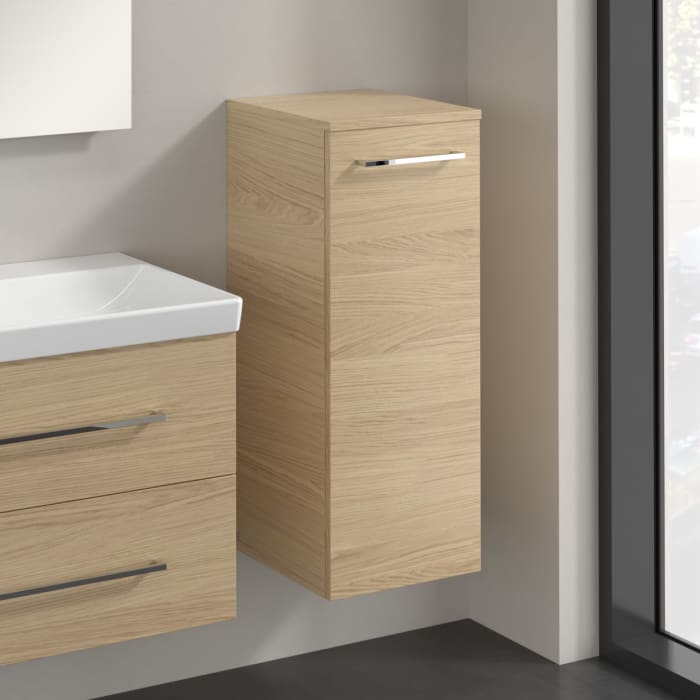 Villeroy & Boch Avento Seitenschrank 34,7 x 88,8 cm, 1 Tür Anschlag rechts