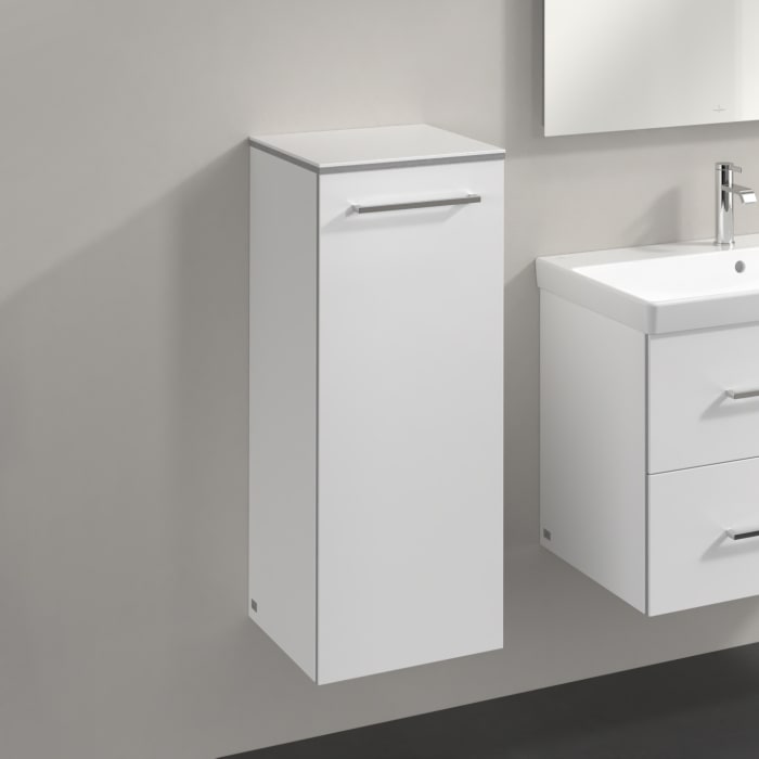 Villeroy & Boch Avento Seitenschrank mit 1 Tür, Türanschlag links