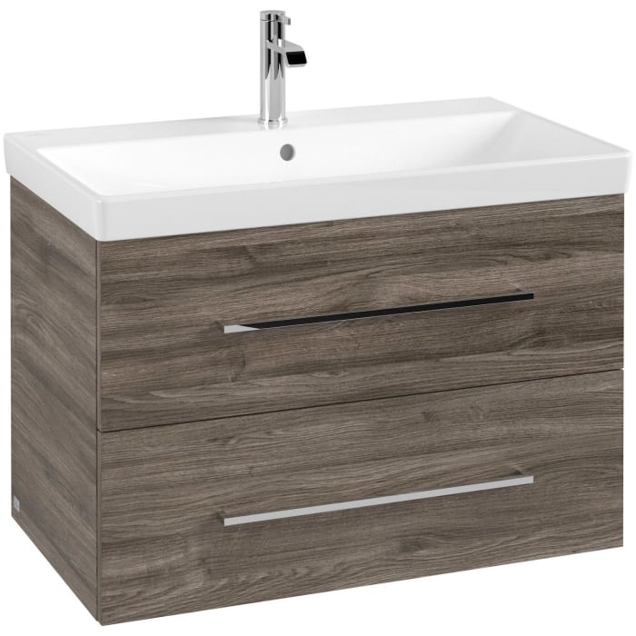 Villeroy & Boch Avento Waschtischunterschrank 77,6 x 51,4 cm, 2 Auszüge