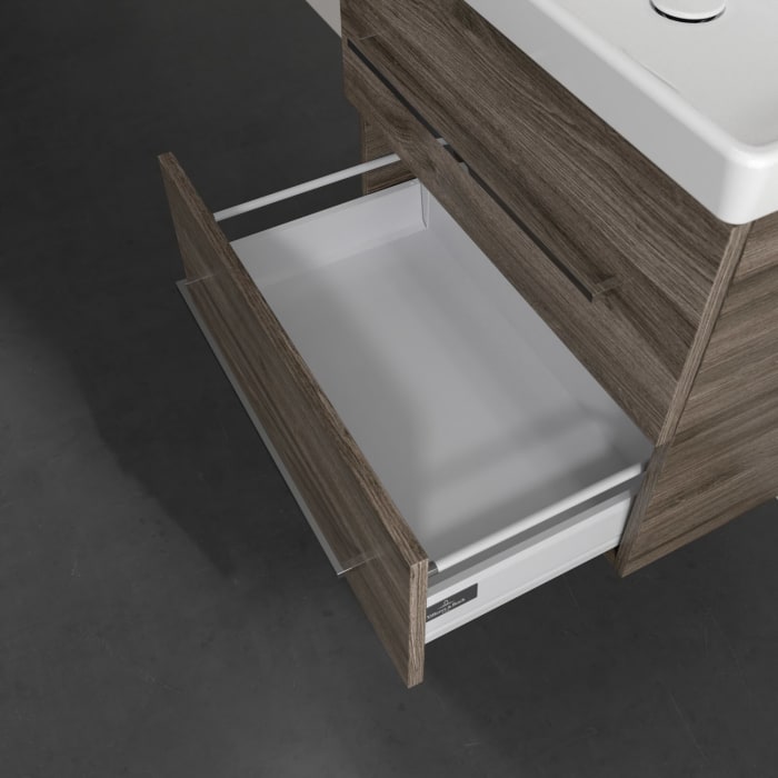 Villeroy & Boch Avento Waschtischunterschrank 62,6 x 51,4 cm, 2 Auszüge