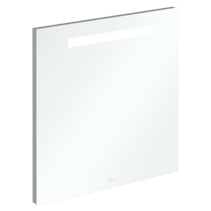 Villeroy & Boch More To See One LED Badezimmerspiegel in 60 x 60 cm mit integrierter Beleuchtung