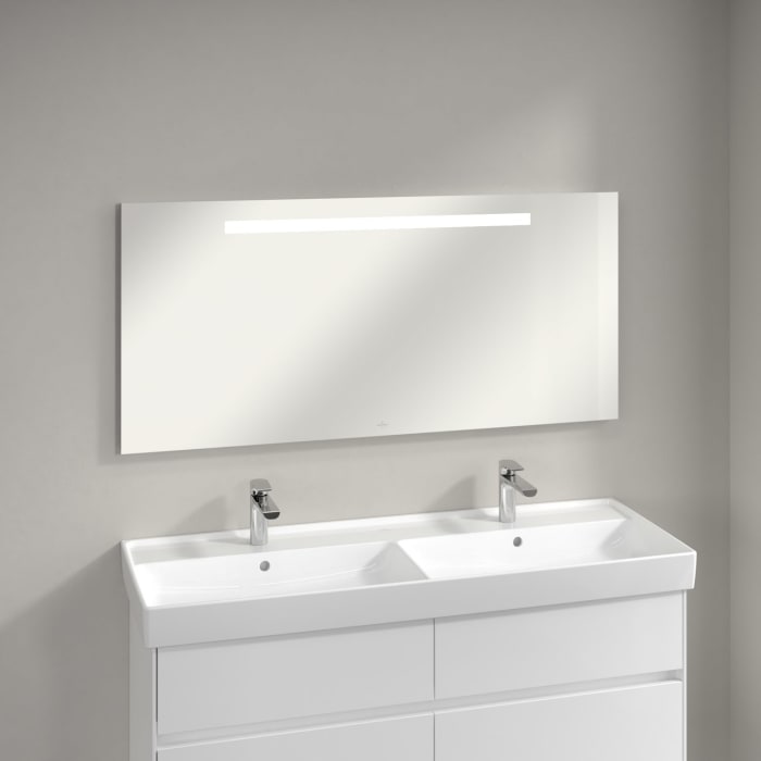 Villeroy & Boch Badspiegel More To See One mit LED-Beleuchtung in den Maßen 130 x 60 cm