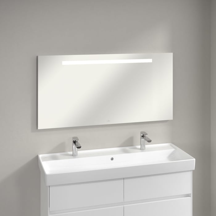 Villeroy & Boch Badspiegel More To See One mit LED-Beleuchtung in den Maßen 120 x 60 cm