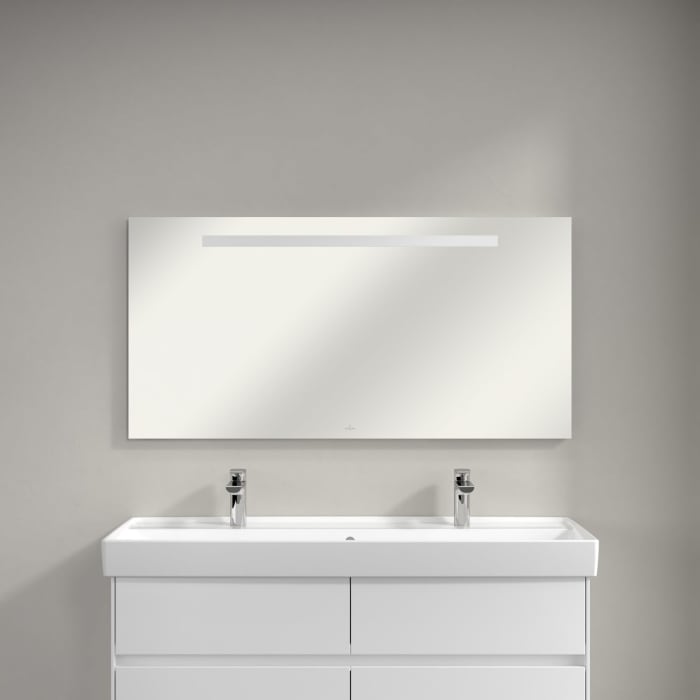Villeroy & Boch Badspiegel More To See One mit LED-Beleuchtung in den Maßen 120 x 60 cm