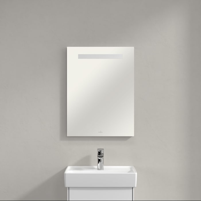 Villeroy & Boch Badspiegel More To See One LED Spiegel 45 x 60 cm mit moderner Beleuchtung