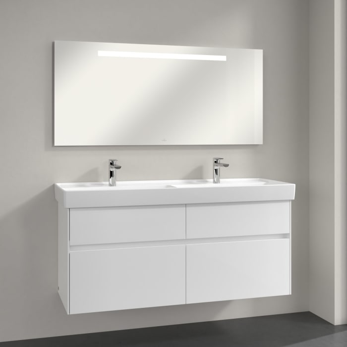 Villeroy & Boch Badspiegel More To See One mit LED-Beleuchtung in den Maßen 130 x 60 cm