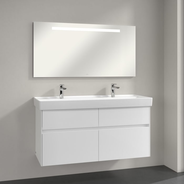 Villeroy & Boch Badspiegel More To See One mit LED-Beleuchtung in den Maßen 120 x 60 cm