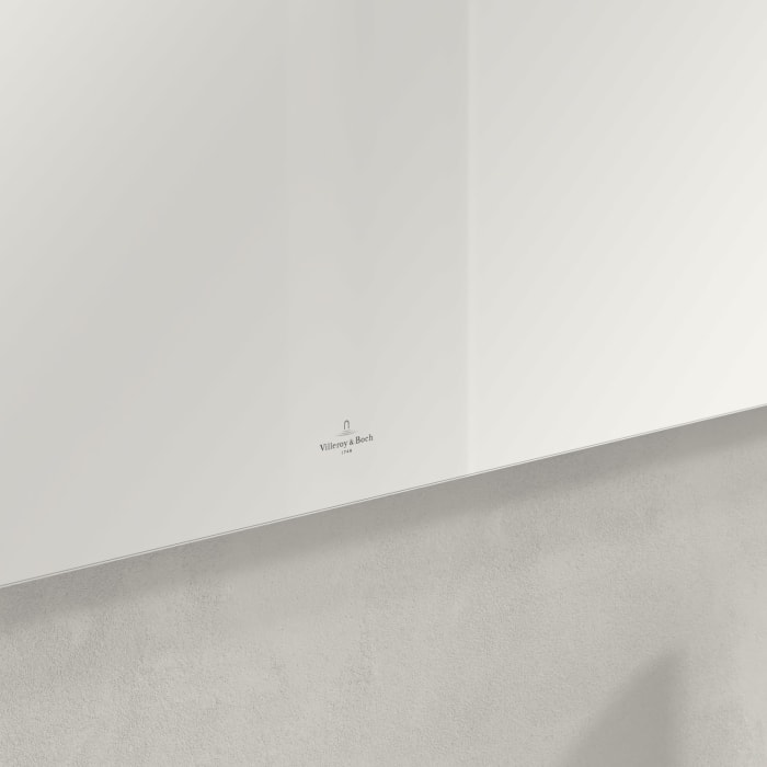 Villeroy & Boch Badspiegel More To See One mit LED-Beleuchtung in den Maßen 120 x 60 cm