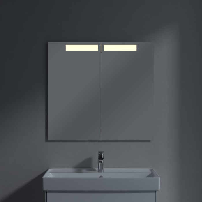 Villeroy & Boch My View-In Einbau-Spiegelschrank 80,1 cm