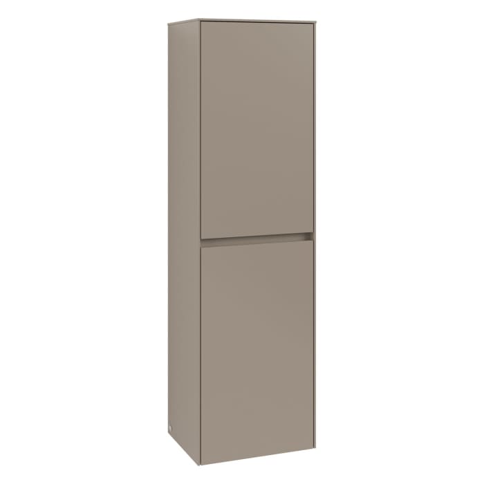 Villeroy & Boch Collaro Hochschrank 45,4 x 153,8 cm mit 2 Türen, Anschlag links