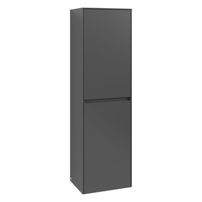 Villeroy & Boch Collaro Hochschrank 45,4 x 153,8 cm mit 2 Türen, Anschlag links