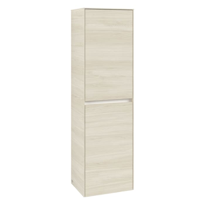 Villeroy & Boch Collaro Hochschrank 45,4 x 153,8 cm mit 2 Türen, Anschlag rechts