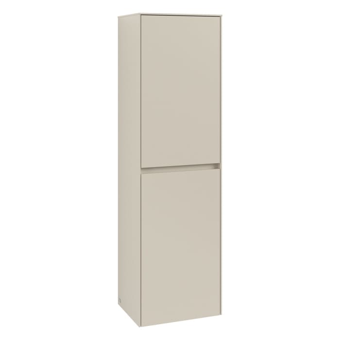 Villeroy & Boch Collaro Hochschrank 45,4 x 153,8 cm mit 2 Türen, Anschlag rechts