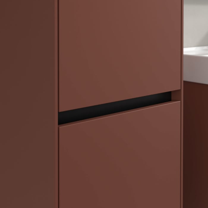 Villeroy & Boch Collaro Hochschrank 40,4 x 153,8 cm mit 2 Türen, Anschlag links