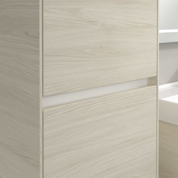 Villeroy & Boch Collaro Hochschrank 45,4 x 153,8 cm mit 2 Türen, Anschlag links