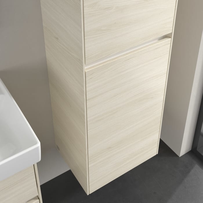 Villeroy & Boch Collaro Hochschrank 45,4 x 153,8 cm mit 2 Türen, Anschlag rechts
