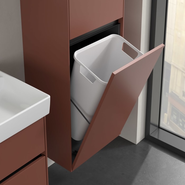 Villeroy & Boch Collaro Hochschrank 45,4 x 153,8 cm mit 2 Türen, Anschlag rechts