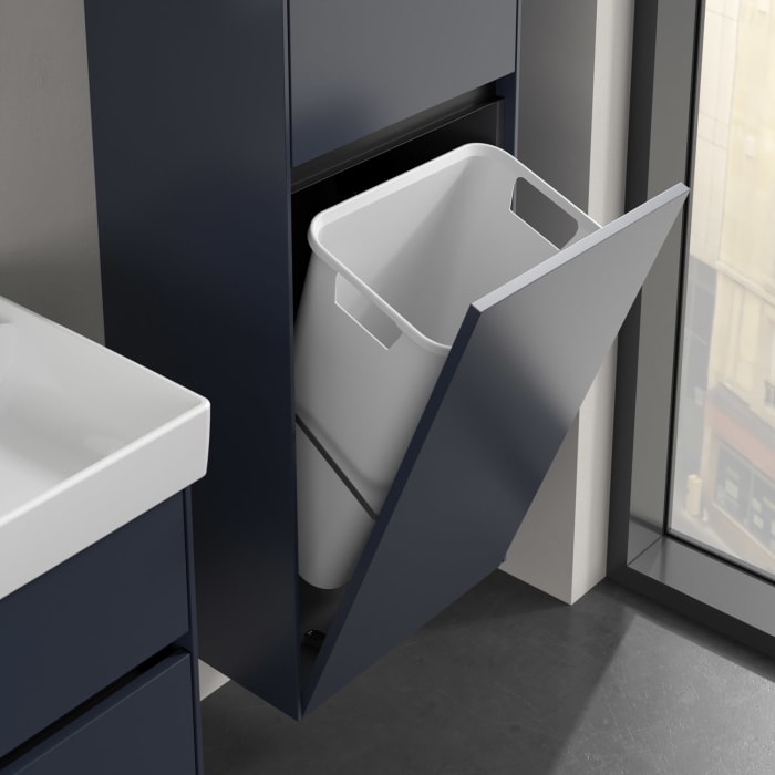 Villeroy & Boch Collaro Hochschrank 45,4 x 153,8 cm mit 2 Türen, Anschlag rechts