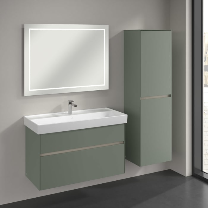 Villeroy & Boch Collaro Hochschrank 45,4 x 153,8 cm mit 2 Türen, Anschlag rechts