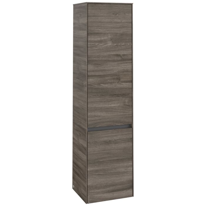 Villeroy & Boch Collaro Hochschrank 40,4 x 153,8 cm mit 2 Türen, Anschlag rechts