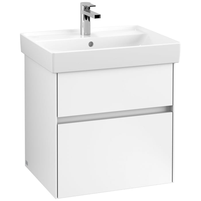 Villeroy & Boch Collaro Waschtischunterschrank 55,4 x 54,6 cm mit 2 Auszügen