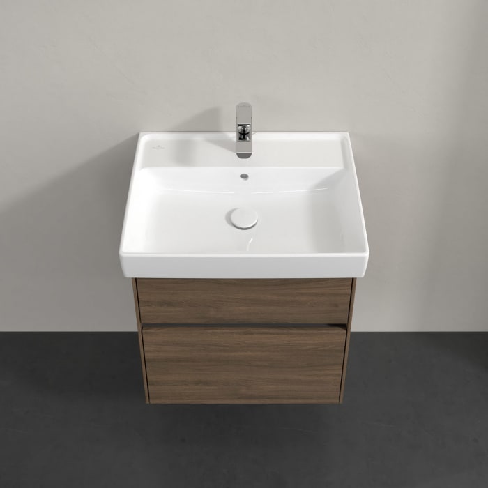 Villeroy & Boch Collaro Waschtischunterschrank 55,4 x 54,6 cm mit 2 Auszügen