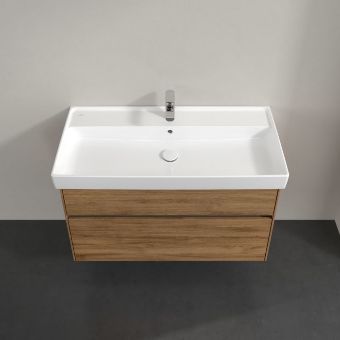 Villeroy & Boch Collaro Waschtischunterschrank 95,4 x 54,6 cm mit 2 Auszügen