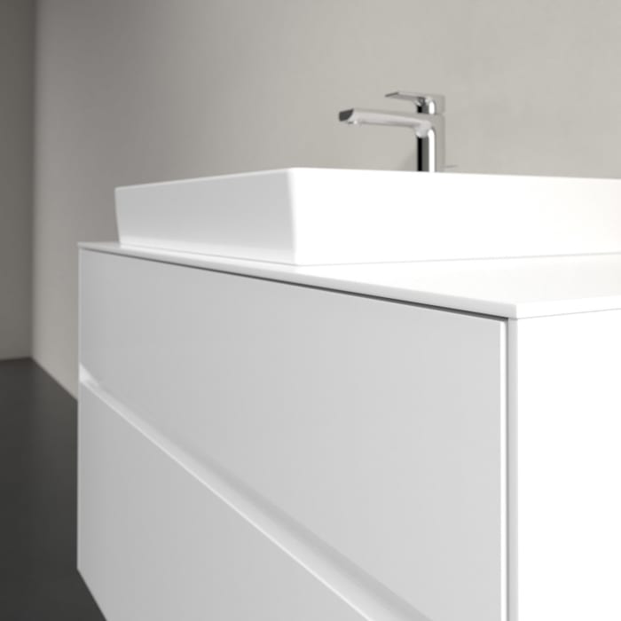 Villeroy & Boch Collaro Waschtischunterschrank 100 x 54,8 cm mit 2 Auszügen, für WT links