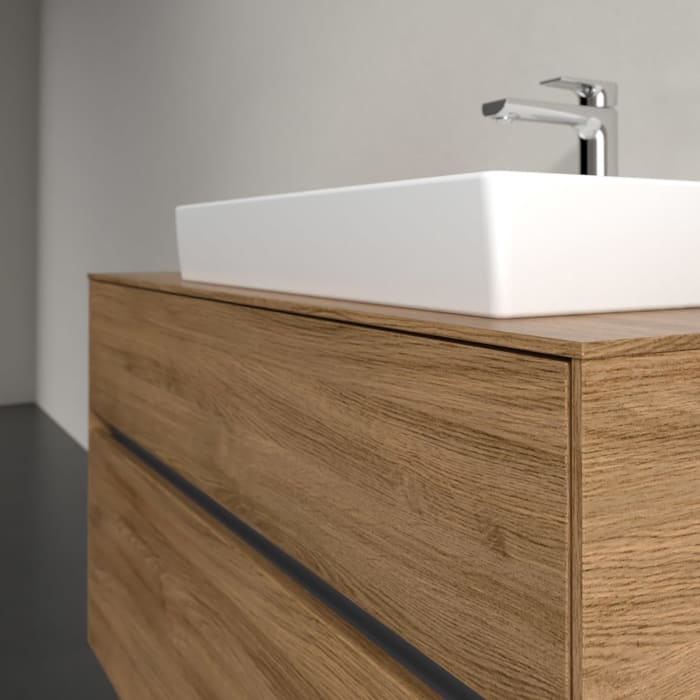 Villeroy & Boch Collaro Waschtischunterschrank 100 x 54,8 cm mit 2 Auszügen, für WT rechts