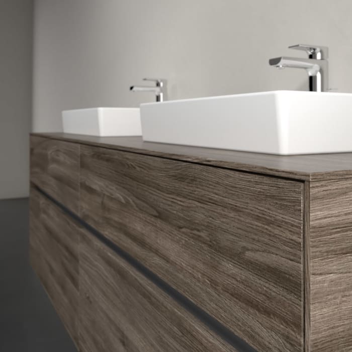 Villeroy & Boch Collaro Waschtischunterschrank 160 x 54,8 cm mit 4 Auszügen, für WT beidseitig