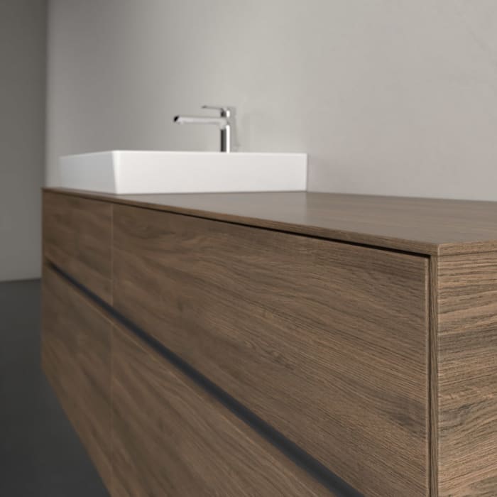 Villeroy & Boch Collaro Waschtischunterschrank 160 x 54,8 cm mit 4 Auszügen, für WT links