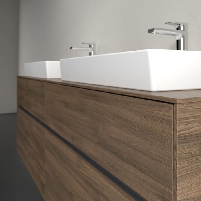 Villeroy & Boch Collaro Waschtischunterschrank 160 x 54,8 cm mit 4 Auszügen, für WT beidseitig