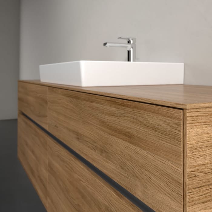 Villeroy & Boch Collaro Waschtischunterschrank 160 x 54,8 cm mit 4 Auszügen, für WT mittig