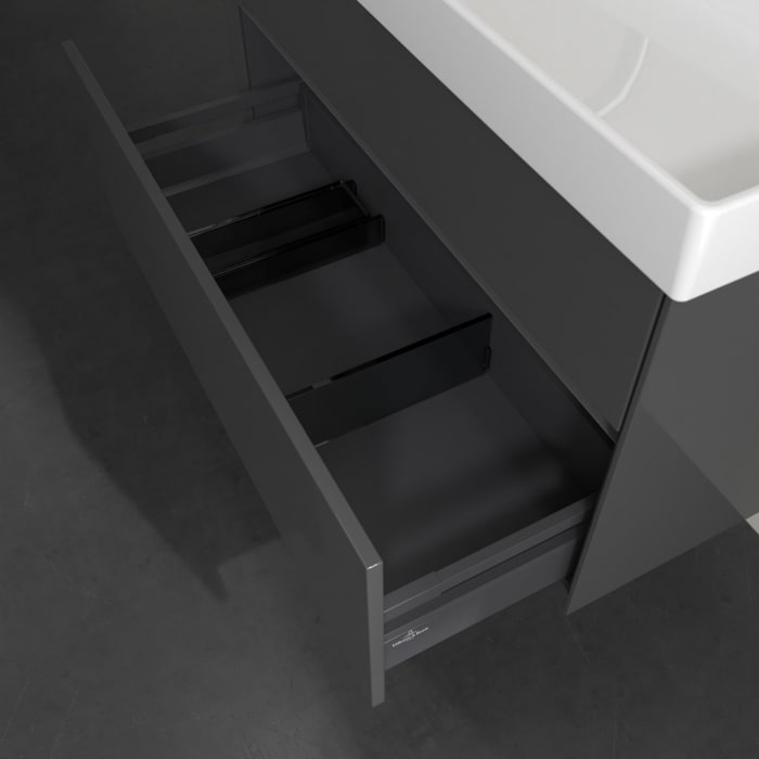 Villeroy & Boch Collaro Waschtischunterschrank 95,4 x 54,6 cm mit 2 Auszügen