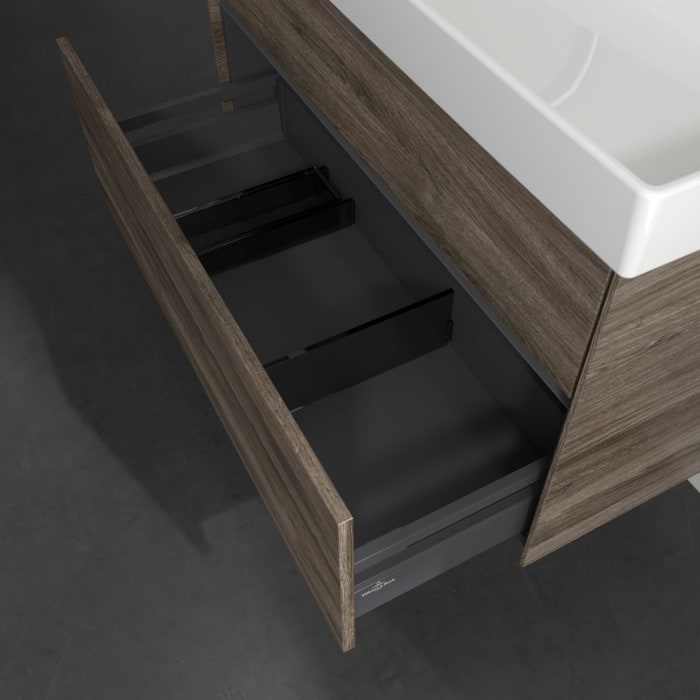 Villeroy & Boch Collaro Waschtischunterschrank 95,4 x 54,6 cm mit 2 Auszügen
