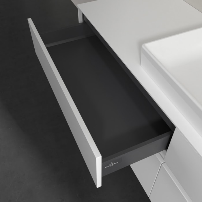 Villeroy & Boch Collaro Waschtischunterschrank 160 x 54,8 cm mit 4 Auszügen, für WT rechts