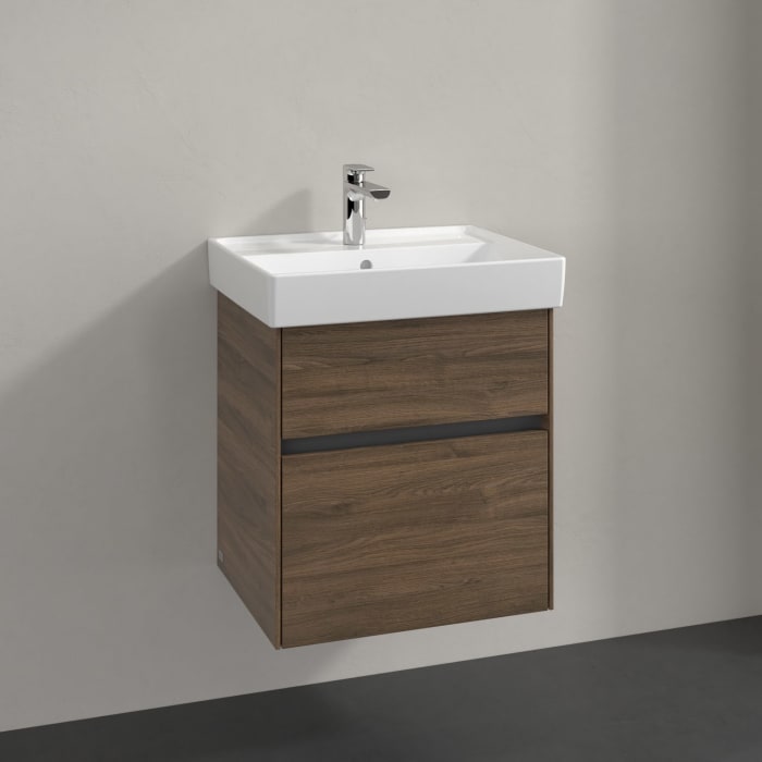 Villeroy & Boch Collaro Waschtischunterschrank 51 x 54,6 cm mit 2 Auszügen