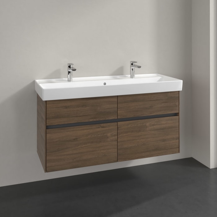 Villeroy & Boch Collaro Waschtischunterschrank 115,4 x 54,6 cm mit 4 Auszügen