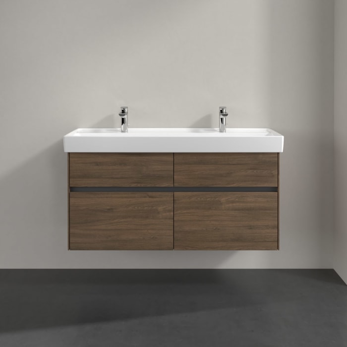 Villeroy & Boch Collaro Waschtischunterschrank 115,4 x 54,6 cm mit 4 Auszügen