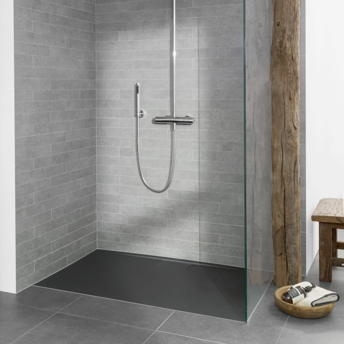 Villeroy & Boch Architectura Metalrim Duschwanne 160 x 80 x 4,8 cm mit Antirutsch