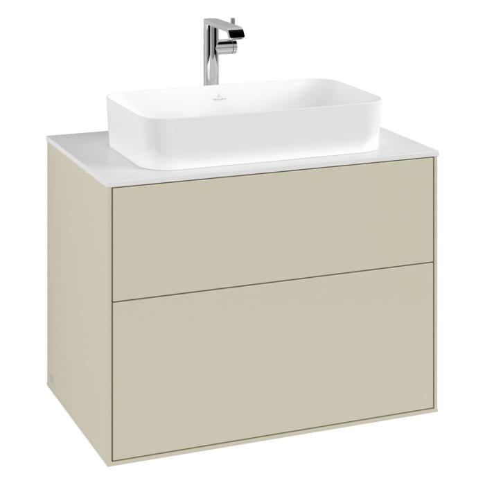 Villeroy & Boch Finion Waschtischunterschrank 80 cm mit Abdeckplatte