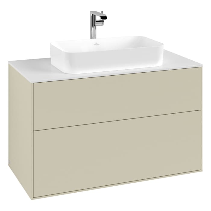Villeroy & Boch Finion Waschtischunterschrank 100 cm mit Abdeckplatte