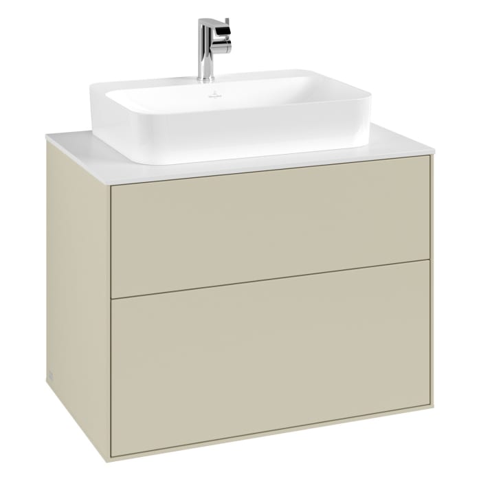 Villeroy & Boch Finion Waschtischunterschrank 80 cm mit Abdeckplatte