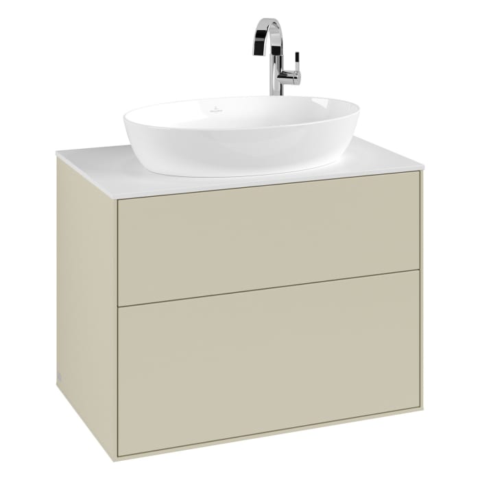 Villeroy & Boch Finion Waschtischunterschrank 80 cm mit Abdeckplatte