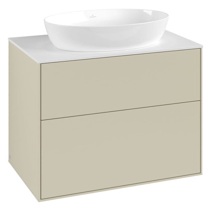 Villeroy & Boch Finion Waschtischunterschrank 80 cm mit Abdeckplatte