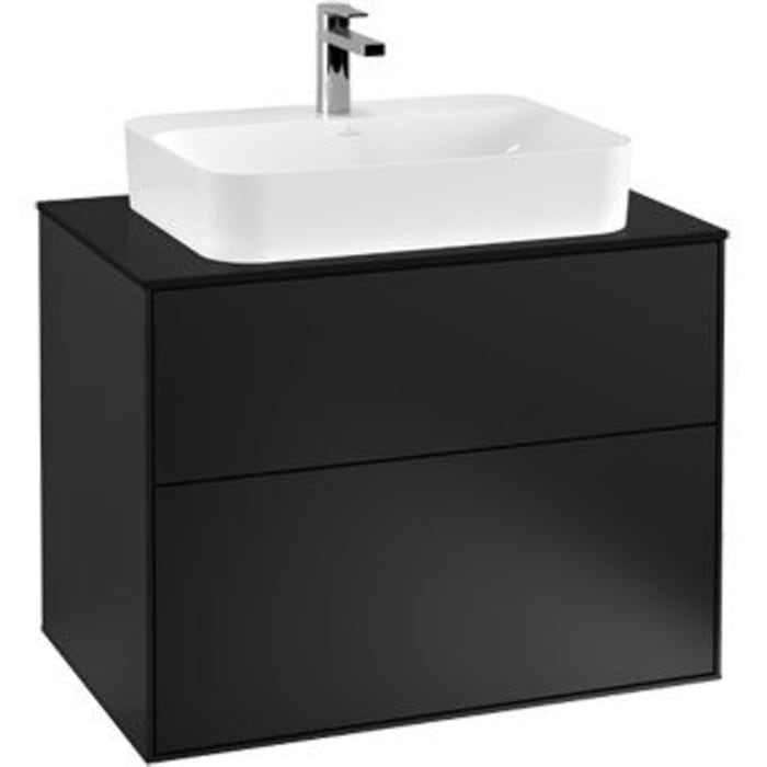 Villeroy & Boch Finion Waschtischunterschrank 80 cm mit Abdeckplatte