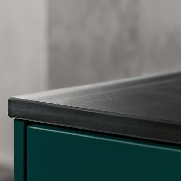 Villeroy & Boch Finion Waschtischunterschrank 100 cm mit Abdeckplatte und LED Wandbeleuchtung